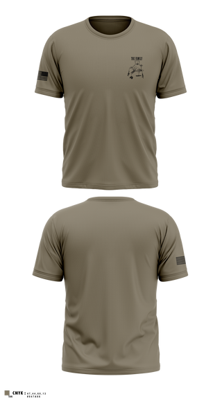 Short Sleeve Performance Shirt, 2nd PLT A CO-The Family, Army, Teamtime, Team time, sublimation, custom sports apparel, team uniforms, spirit wear, spiritwear, sports uniforms, custom shirts, team store, custom team store, fundraiser sports, apparel fundraiser