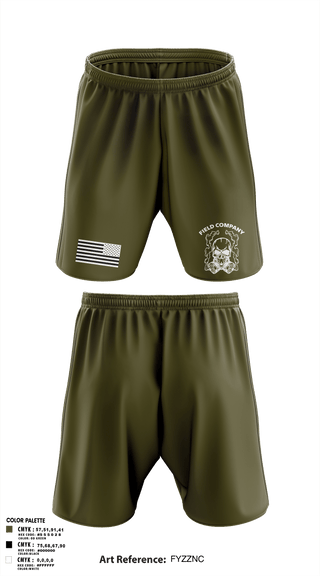 Athletic Shorts With Pockets, Field Company, Marines, Teamtime, Team time, sublimation, custom sports apparel, team uniforms, spirit wear, spiritwear, sports uniforms, custom shirts, team store, custom team store, fundraiser sports, apparel fundraiser