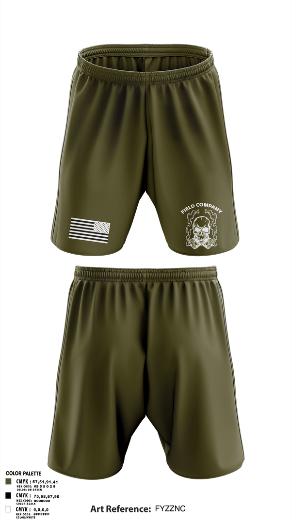 Athletic Shorts With Pockets, Field Company, Marines, Teamtime, Team time, sublimation, custom sports apparel, team uniforms, spirit wear, spiritwear, sports uniforms, custom shirts, team store, custom team store, fundraiser sports, apparel fundraiser