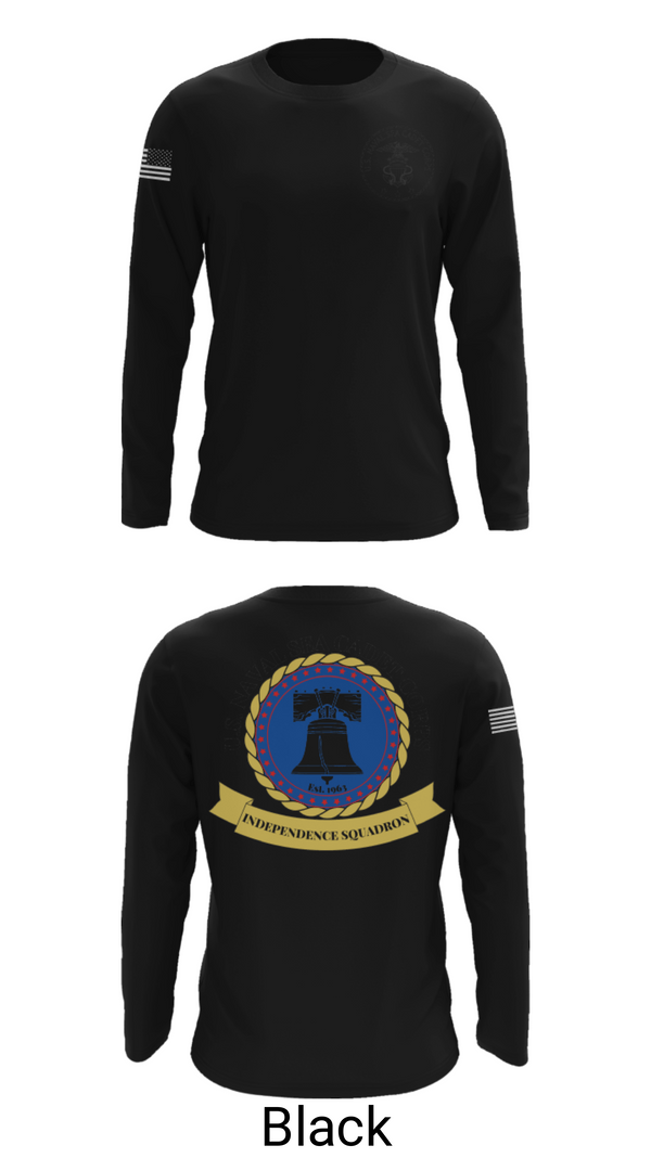 Long Sleeve Performance Shirt, Independence Squadron, , Teamtime, Team time, sublimation, custom sports apparel, team uniforms, spirit wear, spiritwear, sports uniforms, custom shirts, team store, custom team store, fundraiser sports, apparel fundraiser