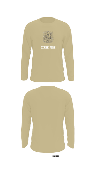 Long Sleeve Performance Shirt, OZARK FIRE, Fire Department, Teamtime, Team time, sublimation, custom sports apparel, team uniforms, spirit wear, spiritwear, sports uniforms, custom shirts, team store, custom team store, fundraiser sports, apparel fundraiser