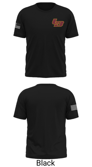 Old School Cotton Feel Shirt, Los Banos High School Cross Country, Cross Country, Teamtime, Team time, sublimation, custom sports apparel, team uniforms, spirit wear, spiritwear, sports uniforms, custom shirts, team store, custom team store, fundraiser sports, apparel fundraiser