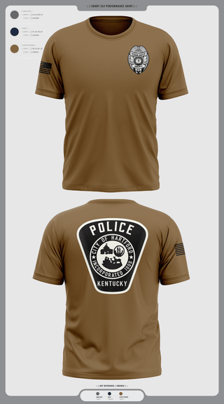 Short Sleeve Performance Shirt, Hartford Police Department, Police, Teamtime, Team time, sublimation, custom sports apparel, team uniforms, spirit wear, spiritwear, sports uniforms, custom shirts, team store, custom team store, fundraiser sports, apparel fundraiser