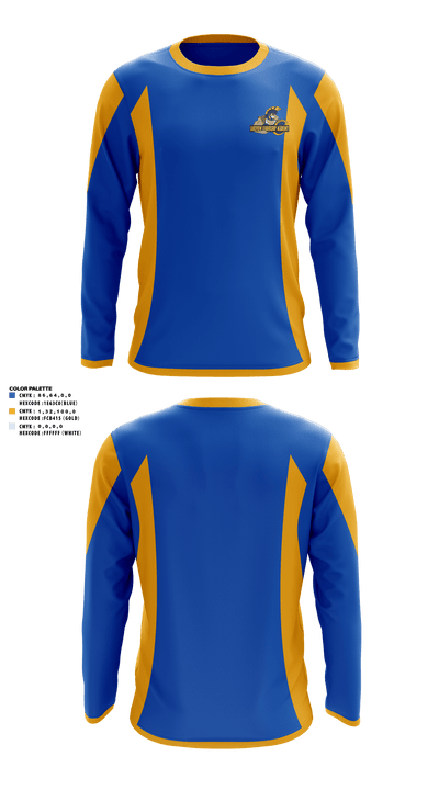 Lakeview Spartans 26906871 Long Sleeve Performance Shirt - 2