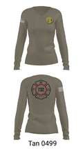 Woonsocket 46977147 Women's Long Sleeve V-neck Shirt - 77