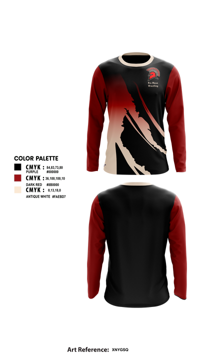 Rio Mesa 19946018 Long Sleeve Performance Shirt 1