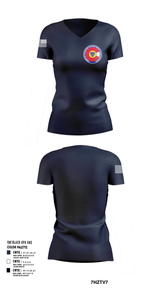 Womens Short Sleeve Vneck Shirt, Restore, Police, Teamtime, Team time, sublimation, custom sports apparel, team uniforms, spirit wear, spiritwear, sports uniforms, custom shirts, team store, custom team store, fundraiser sports, apparel fundraiser