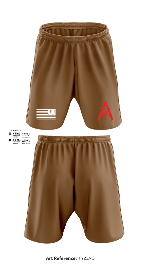 Athletic Shorts With Pockets, A Co. 1-3 AB, Army, Teamtime, Team time, sublimation, custom sports apparel, team uniforms, spirit wear, spiritwear, sports uniforms, custom shirts, team store, custom team store, fundraiser sports, apparel fundraiser