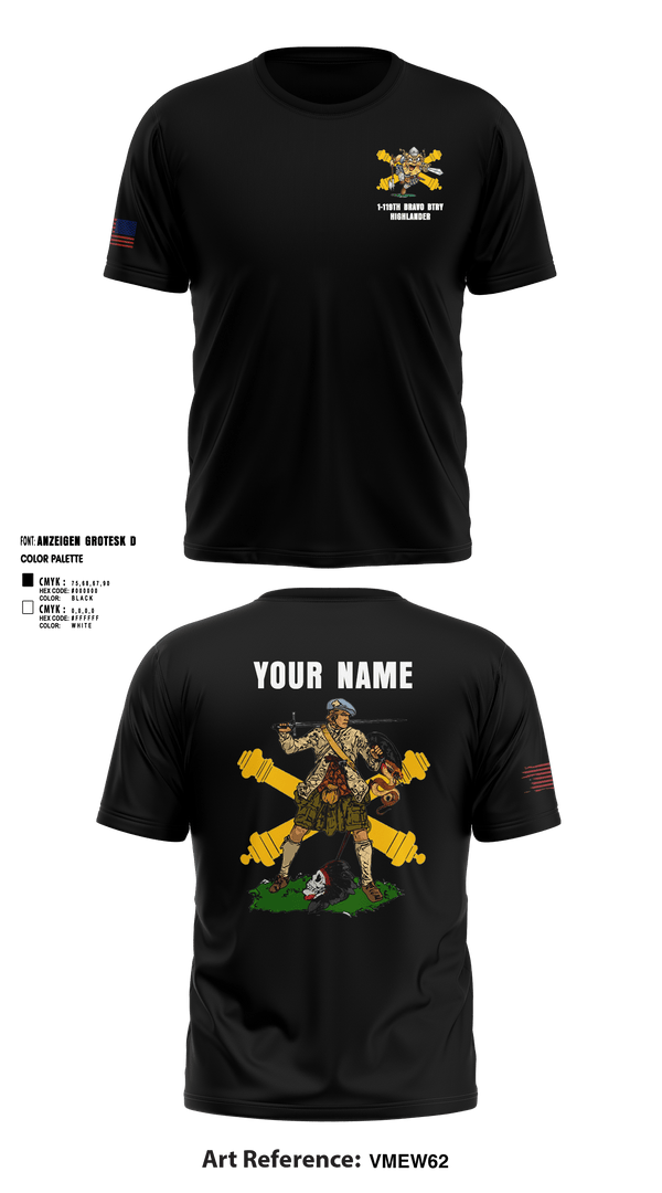 Short Sleeve Performance Shirt, Bravo 1-119th FA, , Teamtime, Team time, sublimation, custom sports apparel, team uniforms, spirit wear, spiritwear, sports uniforms, custom shirts, team store, custom team store, fundraiser sports, apparel fundraiser