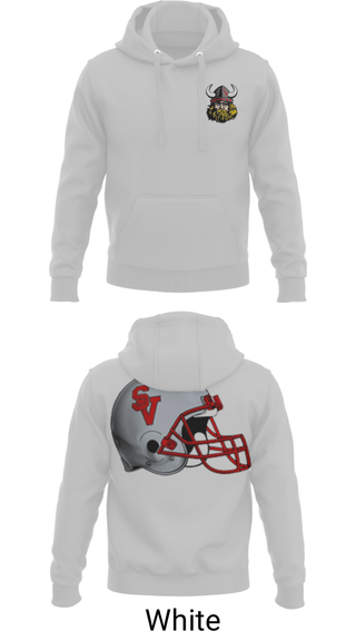 Hoodie, Symmes Valley Vikings, Football, Teamtime, Team time, sublimation, custom sports apparel, team uniforms, spirit wear, spiritwear, sports uniforms, custom shirts, team store, custom team store, fundraiser sports, apparel fundraiser