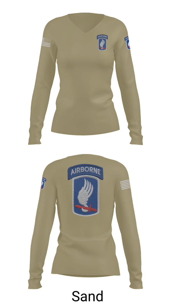 Womens Long Sleeve Vneck Shirt, Sky Soldiers, , Teamtime, Team time, sublimation, custom sports apparel, team uniforms, spirit wear, spiritwear, sports uniforms, custom shirts, team store, custom team store, fundraiser sports, apparel fundraiser