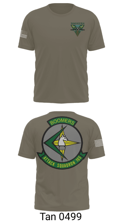 VA-165 Boomers 8750909 Short Sleeve Performance Shirt - 53