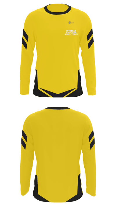 Lutheran South High School Tennis 8304460 Long Sleeve Performance Shirt - 33