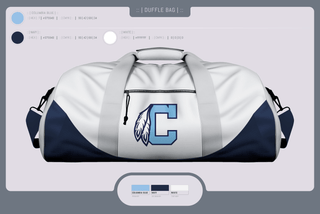 Duffle Bag, Chiefs, Baseball, Teamtime, Team time, sublimation, custom sports apparel, team uniforms, spirit wear, spiritwear, sports uniforms, custom shirts, team store, custom team store, fundraiser sports, apparel fundraiser