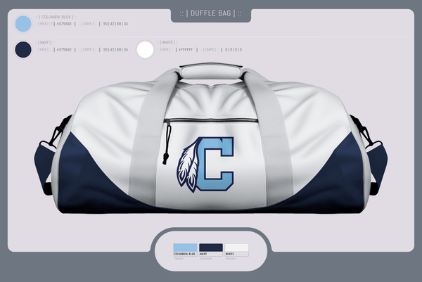 Duffle Bag, Chiefs, Baseball, Teamtime, Team time, sublimation, custom sports apparel, team uniforms, spirit wear, spiritwear, sports uniforms, custom shirts, team store, custom team store, fundraiser sports, apparel fundraiser