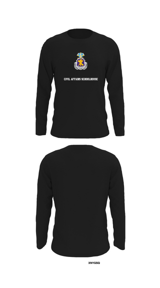 Long Sleeve Performance Shirt, Civil Affairs Schoolhouse, , Teamtime, Team time, sublimation, custom sports apparel, team uniforms, spirit wear, spiritwear, sports uniforms, custom shirts, team store, custom team store, fundraiser sports, apparel fundraiser