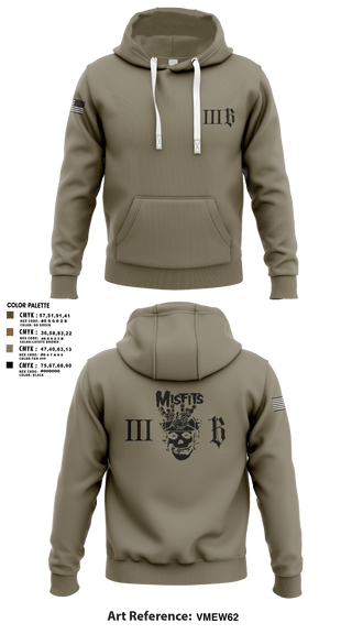Hoodie, 3B 1-325 AIR, 2BCT, 82ND ABN DIV, Army, Teamtime, Team time, sublimation, custom sports apparel, team uniforms, spirit wear, spiritwear, sports uniforms, custom shirts, team store, custom team store, fundraiser sports, apparel fundraiser