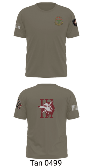 Short Sleeve Performance Shirt, Apache company, 4-6 IN, Army, Teamtime, Team time, sublimation, custom sports apparel, team uniforms, spirit wear, spiritwear, sports uniforms, custom shirts, team store, custom team store, fundraiser sports, apparel fundraiser