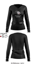 Mattanawcook Academy Wrestling 86288289 Women's Long Sleeve V-neck Shirt - 50 (1)