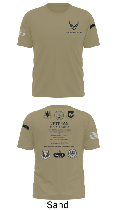 Ramstein AGE 81077227 Short Sleeve Performance Shirt - 96