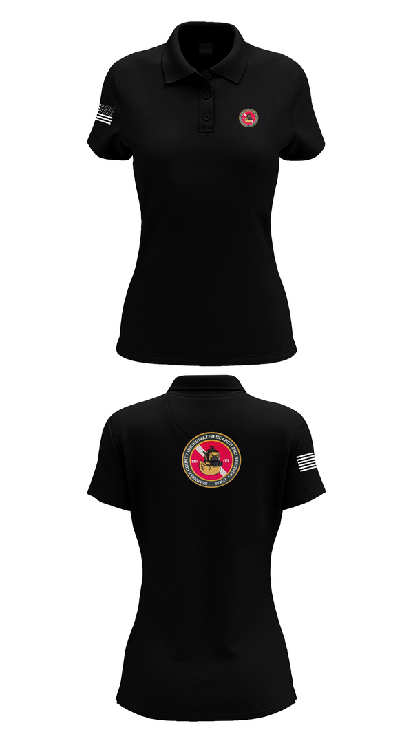 Womens Short Sleeve Performance Polo, SCSO USART, , Teamtime, Team time, sublimation, custom sports apparel, team uniforms, spirit wear, spiritwear, sports uniforms, custom shirts, team store, custom team store, fundraiser sports, apparel fundraiser