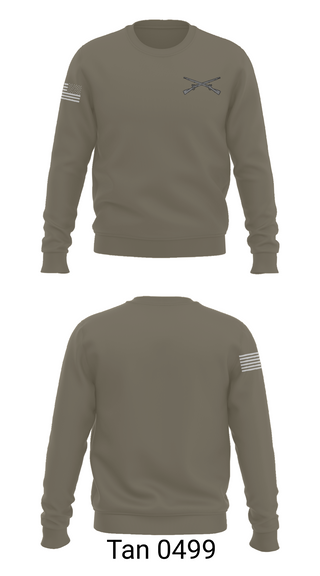 Crew Neck Sweatshirt, C-CO 1-178 INF, , Teamtime, Team time, sublimation, custom sports apparel, team uniforms, spirit wear, spiritwear, sports uniforms, custom shirts, team store, custom team store, fundraiser sports, apparel fundraiser