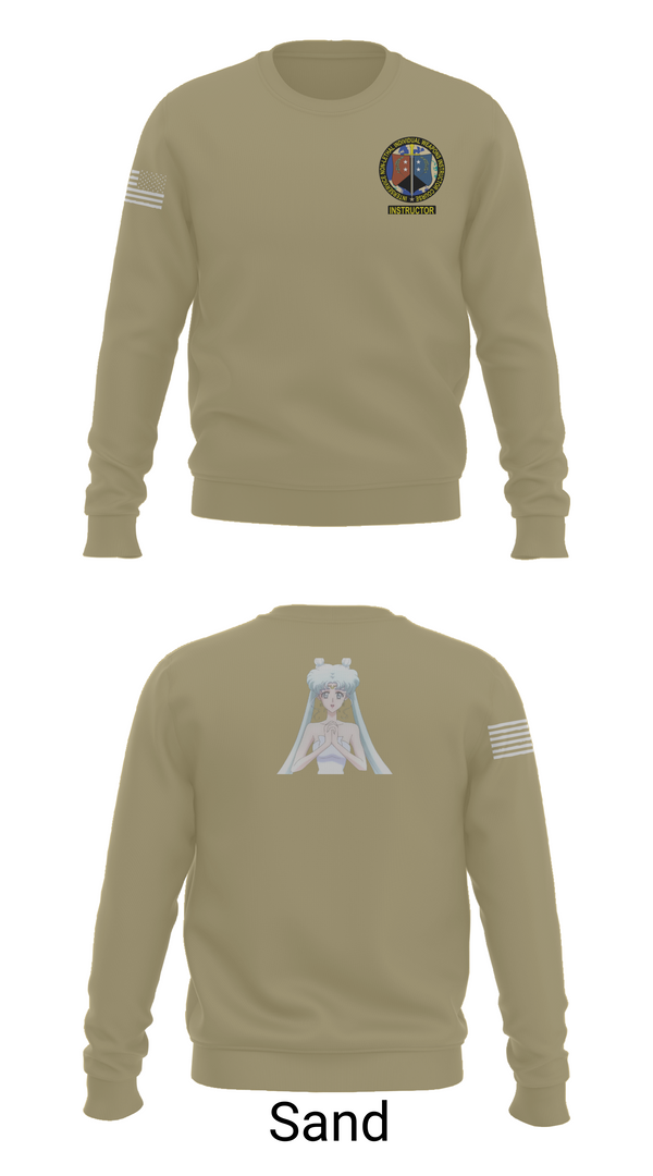 Crew Neck Sweatshirt, MARDET Fort Leonard Wood Basic Military Police School House (FLW) INIWIC, , Teamtime, Team time, sublimation, custom sports apparel, team uniforms, spirit wear, spiritwear, sports uniforms, custom shirts, team store, custom team store, fundraiser sports, apparel fundraiser