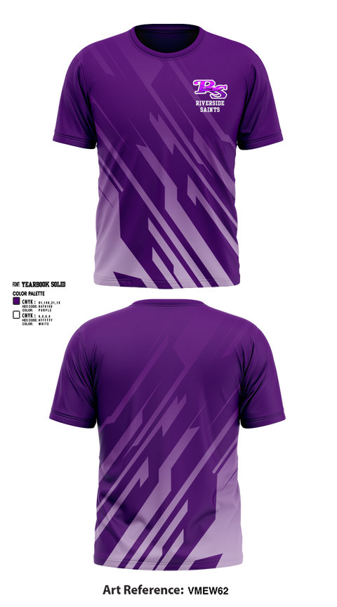 Short Sleeve Performance Shirt, Riverside Saints, Track & Field, Teamtime, Team time, sublimation, custom sports apparel, team uniforms, spirit wear, spiritwear, sports uniforms, custom shirts, team store, custom team store, fundraiser sports, apparel fundraiser