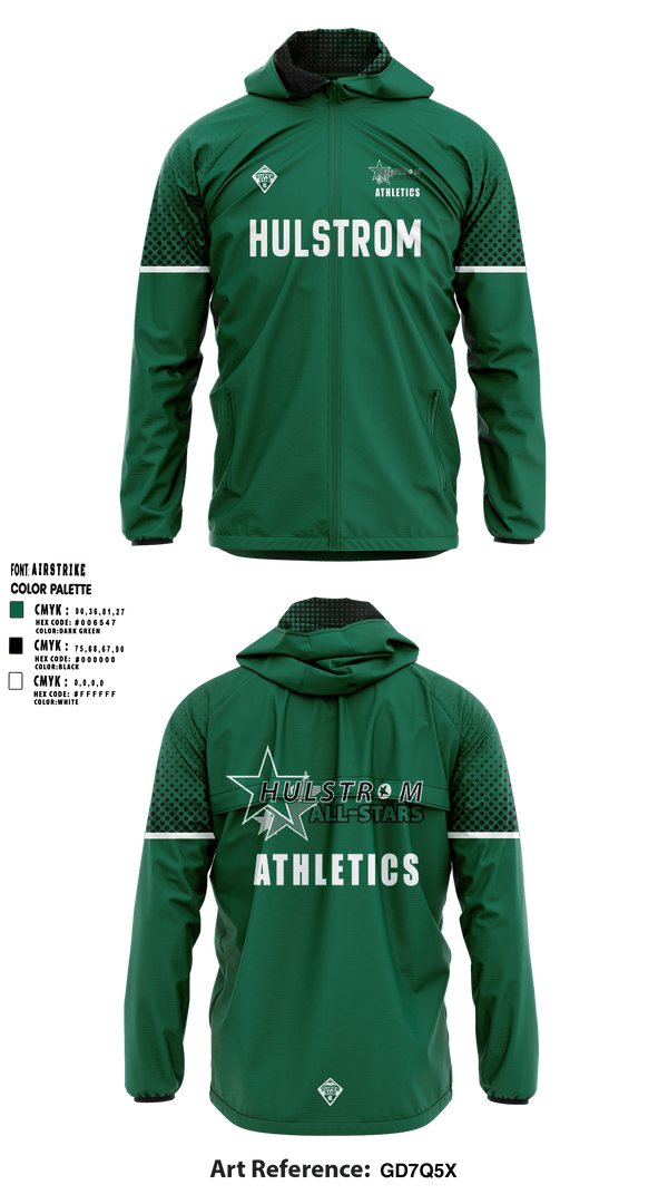 Windbreaker, Hulstrom Middle School, Spirit Store, Teamtime, Team time, sublimation, custom sports apparel, team uniforms, spirit wear, spiritwear, sports uniforms, custom shirts, team store, custom team store, fundraiser sports, apparel fundraiser