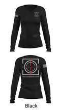 TriggeredUp.com 76062487 Women's Long Sleeve V-neck Shirt - 35
