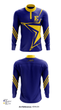 Euclid High School Cheer 49423458 Quarter Zip Jacket - 122