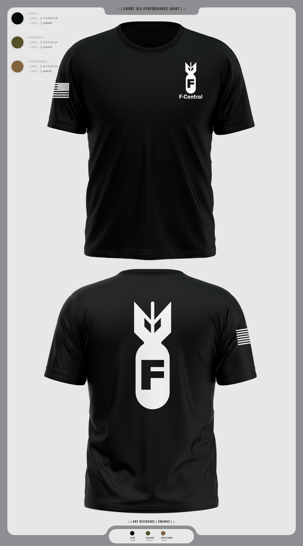 Short Sleeve Performance Shirt, F Central, Police, Teamtime, Team time, sublimation, custom sports apparel, team uniforms, spirit wear, spiritwear, sports uniforms, custom shirts, team store, custom team store, fundraiser sports, apparel fundraiser