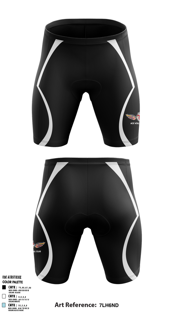 Mens Compression Shorts, ACE Volleyball Club, Men's Volleyball, Teamtime, Team time, sublimation, custom sports apparel, team uniforms, spirit wear, spiritwear, sports uniforms, custom shirts, team store, custom team store, fundraiser sports, apparel fundraiser