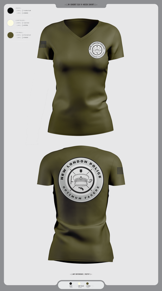 Womens Short Sleeve Vneck Shirt, NLPD, Police, Teamtime, Team time, sublimation, custom sports apparel, team uniforms, spirit wear, spiritwear, sports uniforms, custom shirts, team store, custom team store, fundraiser sports, apparel fundraiser