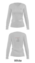 ALL STARS 5187952 Women's Long Sleeve V-neck Shirt - 16