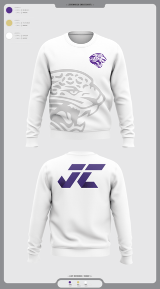 Crew Neck Sweatshirt, Jacksonville College Cross Country, Cross Country, Teamtime, Team time, sublimation, custom sports apparel, team uniforms, spirit wear, spiritwear, sports uniforms, custom shirts, team store, custom team store, fundraiser sports, apparel fundraiser