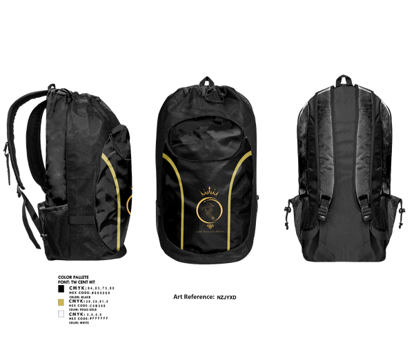 Gear Bag, Roland-Grise Lady Knights, Women's Basketball, Teamtime, Team time, sublimation, custom sports apparel, team uniforms, spirit wear, spiritwear, sports uniforms, custom shirts, team store, custom team store, fundraiser sports, apparel fundraiser