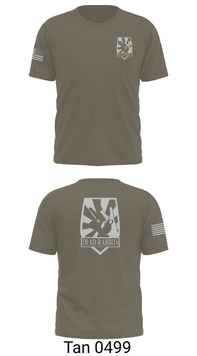 Dead Rabbits 44985647 Old School Cotton Feel Shirt - 70