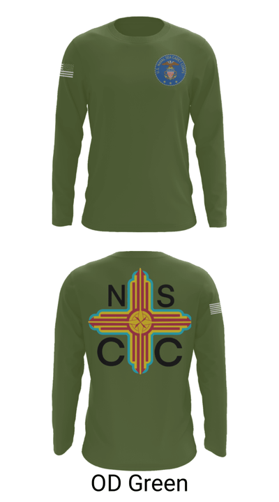 Zia division 50198022 Long Sleeve Performance Shirt - 44