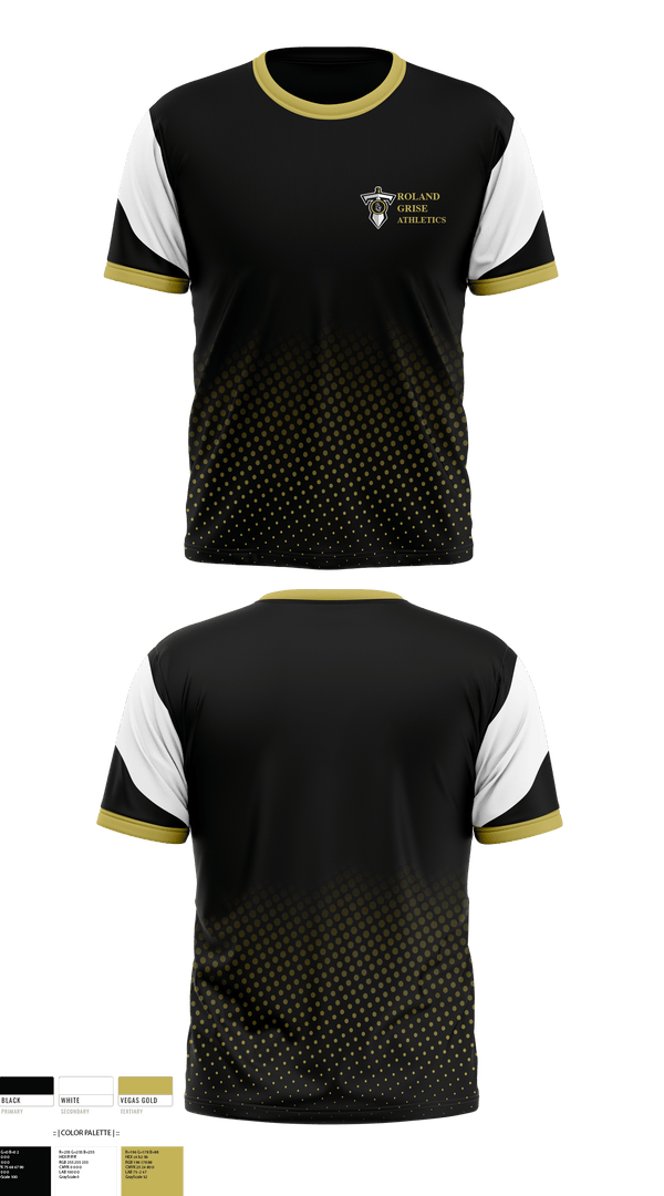 Short Sleeve Performance Shirt, Roland Grise Athletics, Spirit Store, Teamtime, Team time, sublimation, custom sports apparel, team uniforms, spirit wear, spiritwear, sports uniforms, custom shirts, team store, custom team store, fundraiser sports, apparel fundraiser