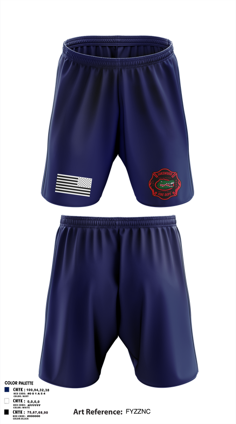 Athletic Shorts With Pockets, Lakewood fire department, , Teamtime, Team time, sublimation, custom sports apparel, team uniforms, spirit wear, spiritwear, sports uniforms, custom shirts, team store, custom team store, fundraiser sports, apparel fundraiser