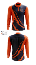 Clarke County High School Swimming 29133157 Quarter Zip Jacket - 41