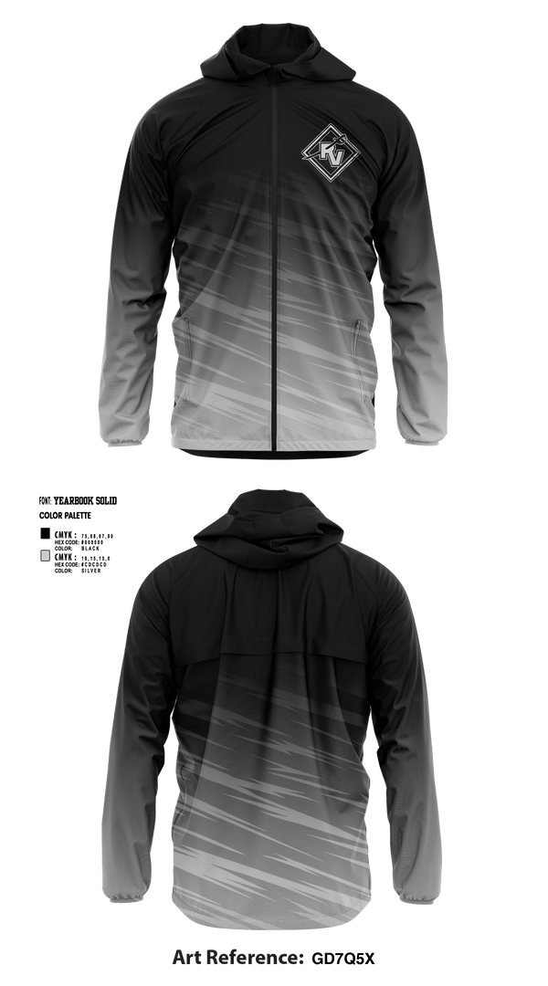Windbreaker, River Valley High School, Spirit Store, Teamtime, Team time, sublimation, custom sports apparel, team uniforms, spirit wear, spiritwear, sports uniforms, custom shirts, team store, custom team store, fundraiser sports, apparel fundraiser
