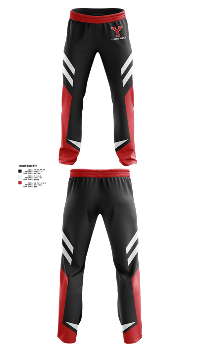 Yukon High School Golf 59897349 Sweatpants - 41
