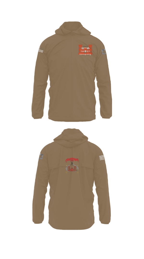 Windbreaker, 1138th SAPPER Company, Army, Teamtime, Team time, sublimation, custom sports apparel, team uniforms, spirit wear, spiritwear, sports uniforms, custom shirts, team store, custom team store, fundraiser sports, apparel fundraiser