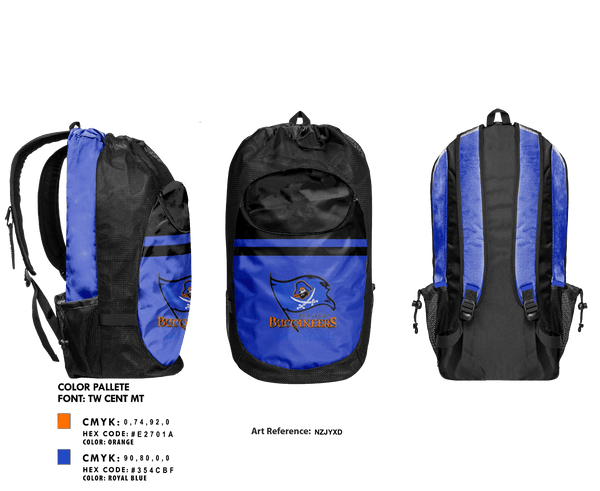 Gear Bag, Branford High School Basketball, Men's Basketball, Teamtime, Team time, sublimation, custom sports apparel, team uniforms, spirit wear, spiritwear, sports uniforms, custom shirts, team store, custom team store, fundraiser sports, apparel fundraiser