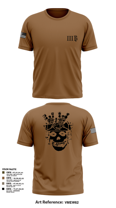 3B 1-325 AIR, 2BCT, 82ND ABN DIV 78191368 Short Sleeve Performance Shirt - 110