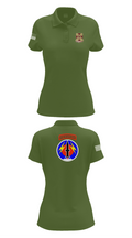 4/9 Field Artillery 56 Command (Pershing) 34975025 Women's Short Sleeve Performance Polo  - 55