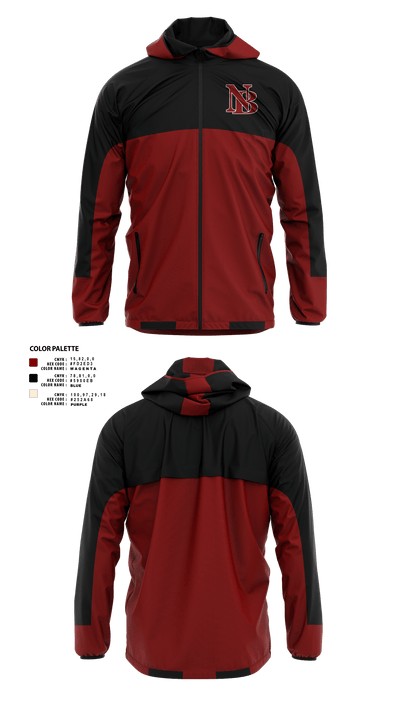New Brockton High School 56621565 Windbreaker - 1