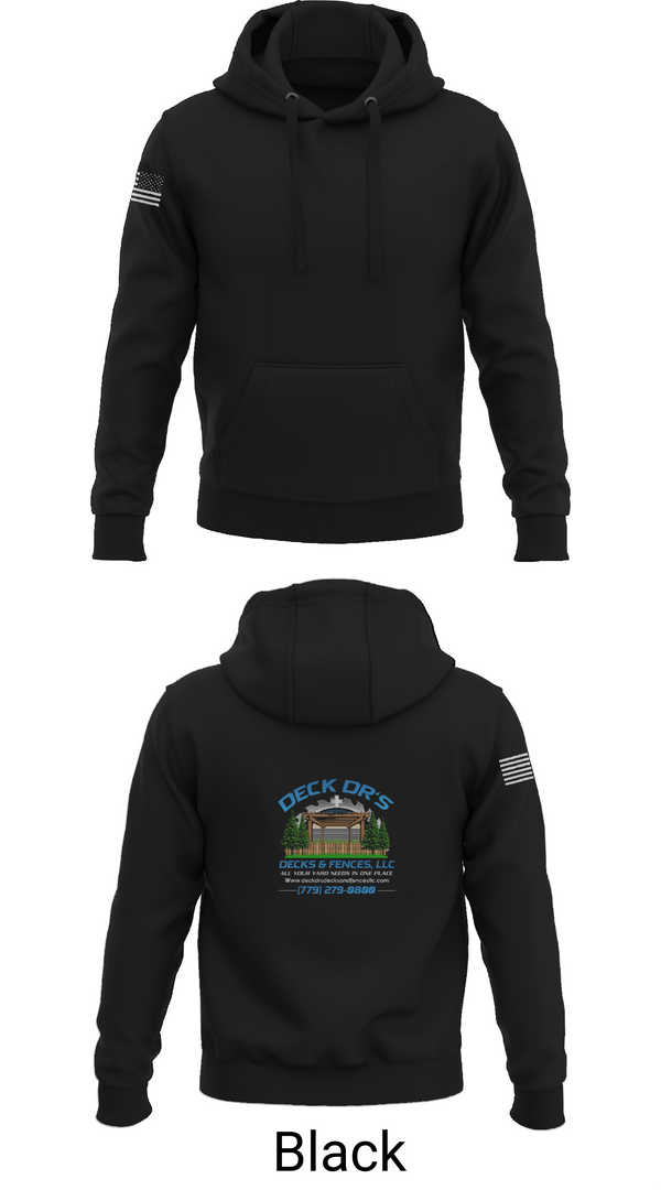 Hoodie, Deck Dr’s Decks and Fences, , Teamtime, Team time, sublimation, custom sports apparel, team uniforms, spirit wear, spiritwear, sports uniforms, custom shirts, team store, custom team store, fundraiser sports, apparel fundraiser